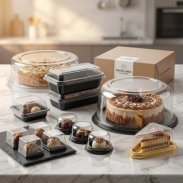 Grande variedade de embalagens para confeitaria festas e restaurantes Brink Bem Festas